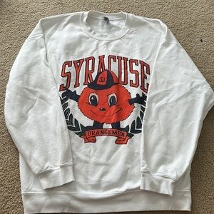 Super cute custom made vintage Syracuse sweatshirt
